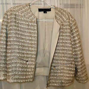 Theyskens' Theory Jutie Tweed Jacket Size Medium